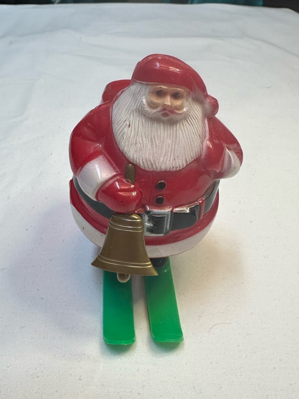 Vintage Rosbro Santa on skis figurine 1950’s